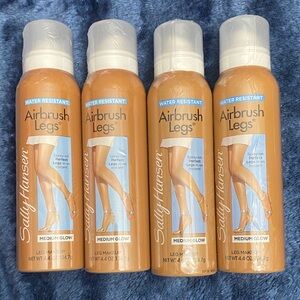 Sally Hansen Airbrush Legs Spray - Medium Glow (4.4 oz) - Medium Glow Tan